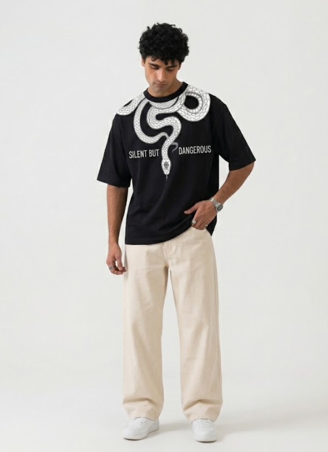 SILENT BUT DANGEROUS Graphic Tee
