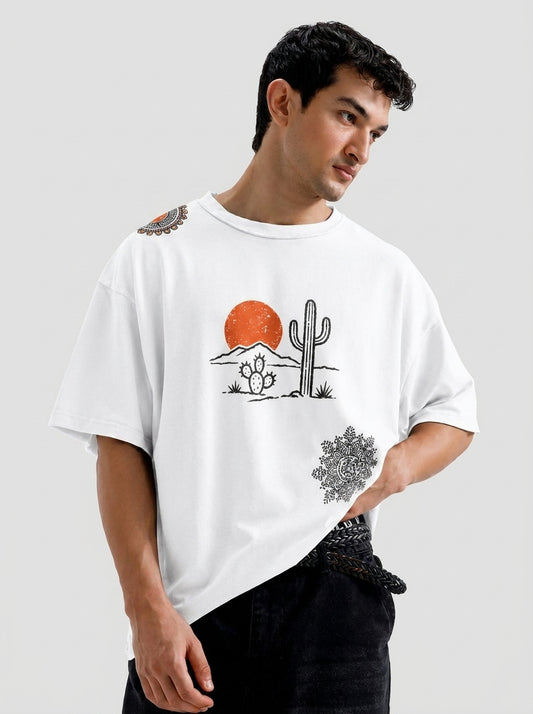 Desert Nomad Block Print