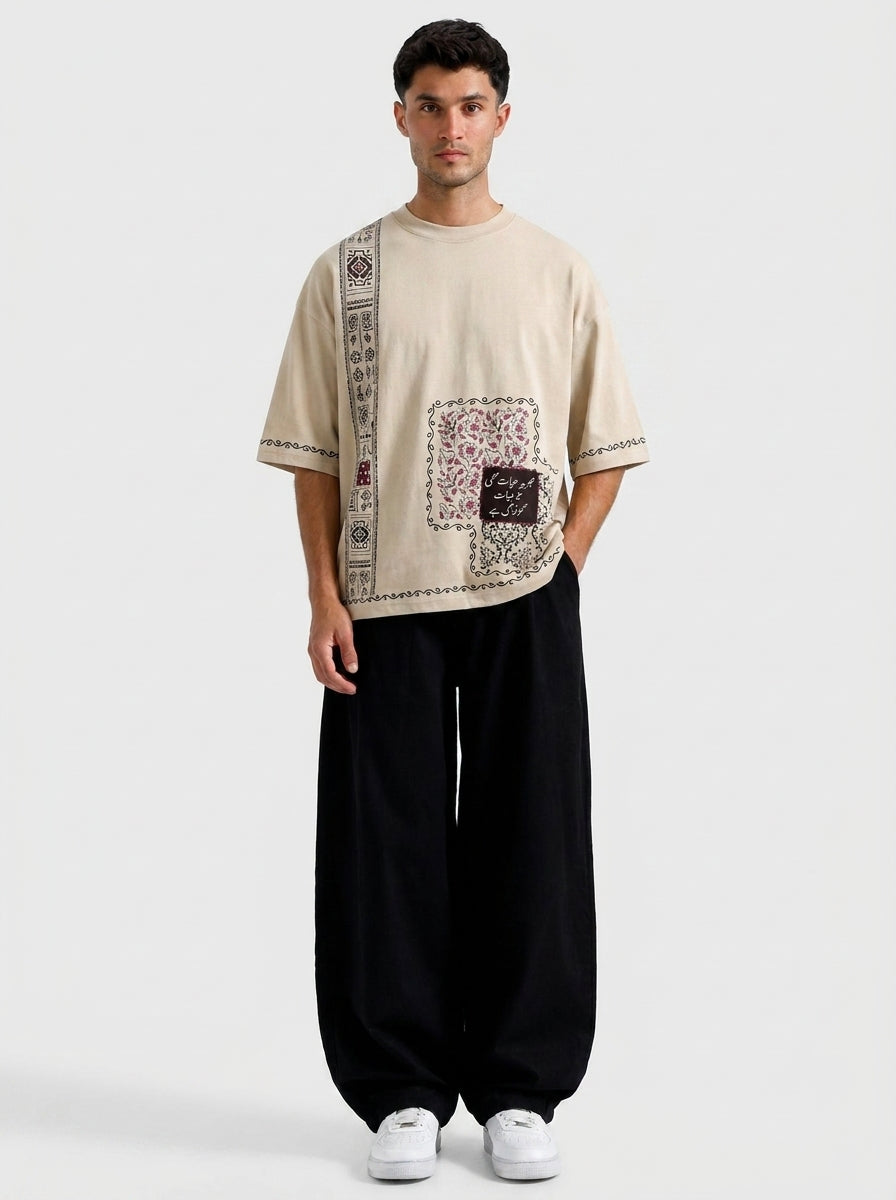 Heritage Script Block Print