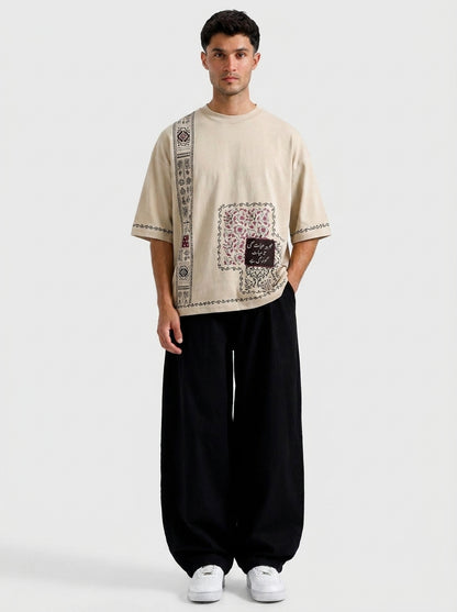 Heritage Script Block Print