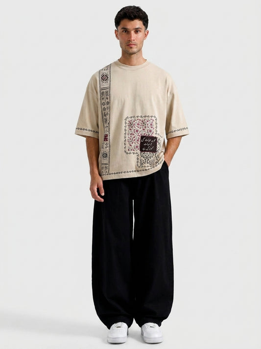 Heritage Script Block Print