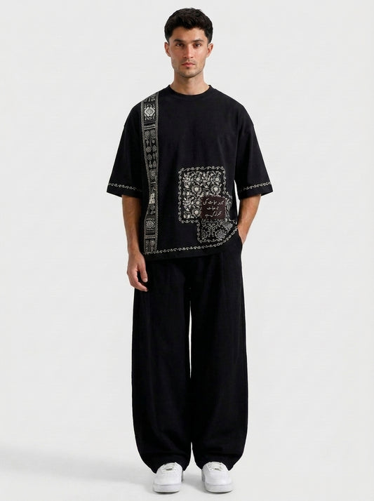 Heritage Script Block Print