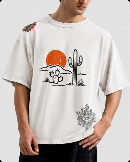 Desert Nomad Block Print