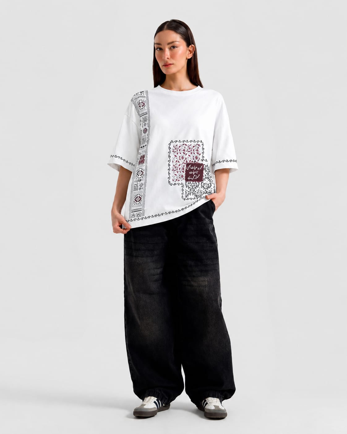 Heritage Script Block Print