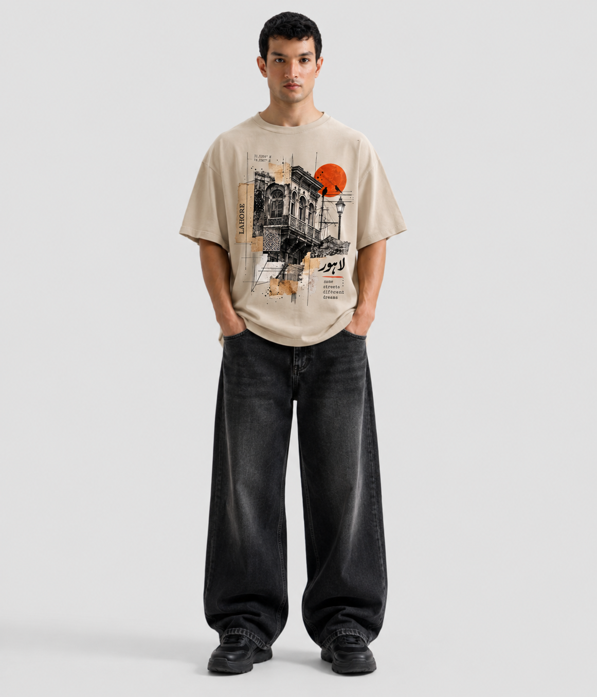 Lahore after dark tee